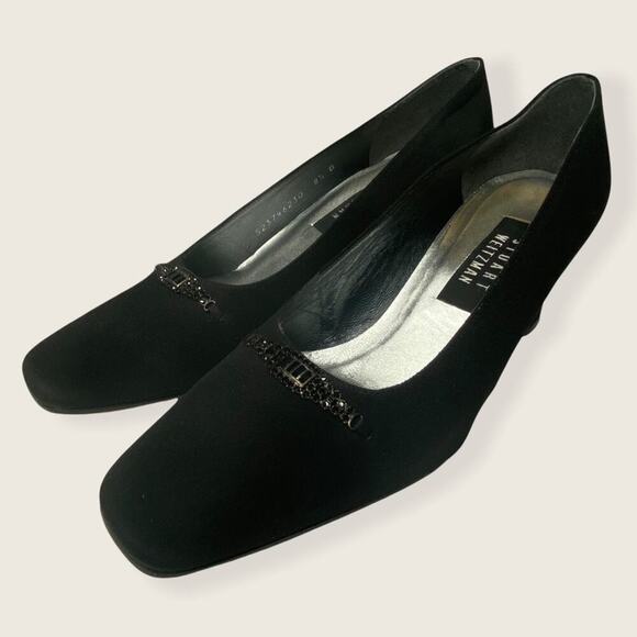 UCWOB Stuart Weitzman Suede Pumps 8.5 B US - Picture 2 of 14